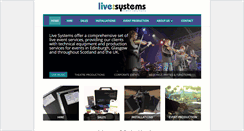 Desktop Screenshot of livesystems.co.uk